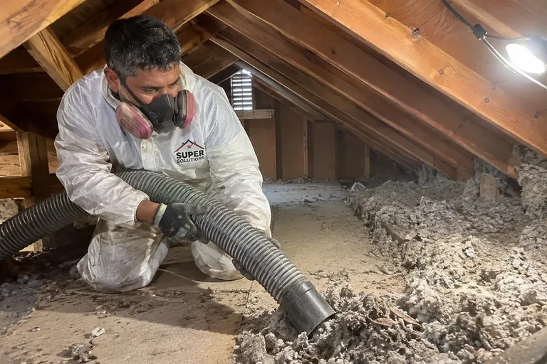 Attic cleaning