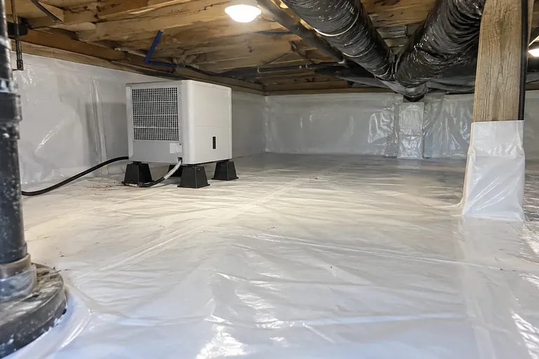 Crawl space encapsulation