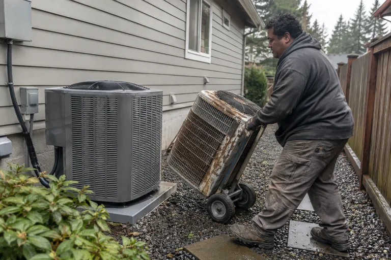 Air conditioner replacement