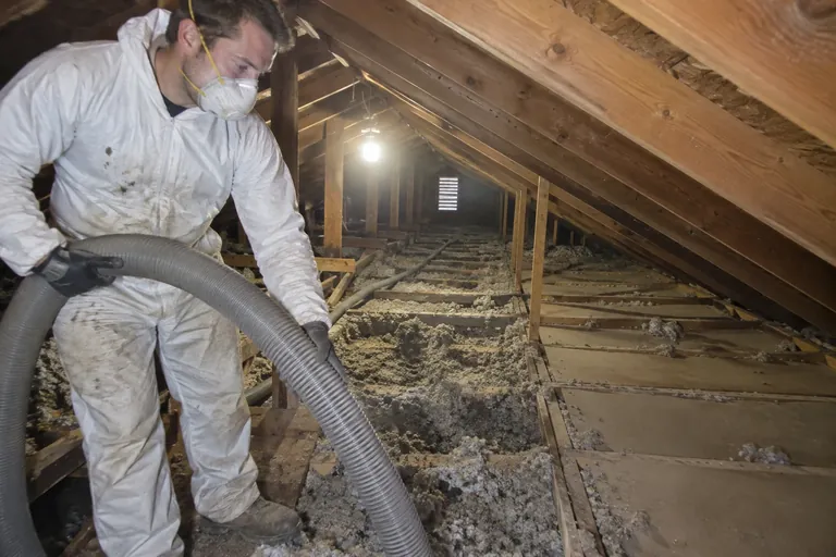 Multi-family attic cleaning