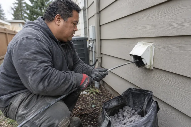 Dryer vent cleaning and installation